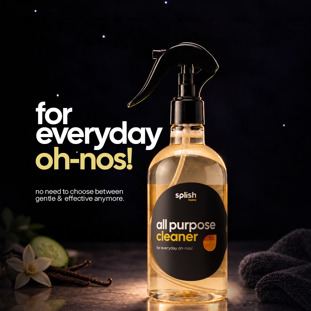 splish All Purpose Cleaner Grapefruit + Vanilla & Cucumber Pack of 2 x 350 ml