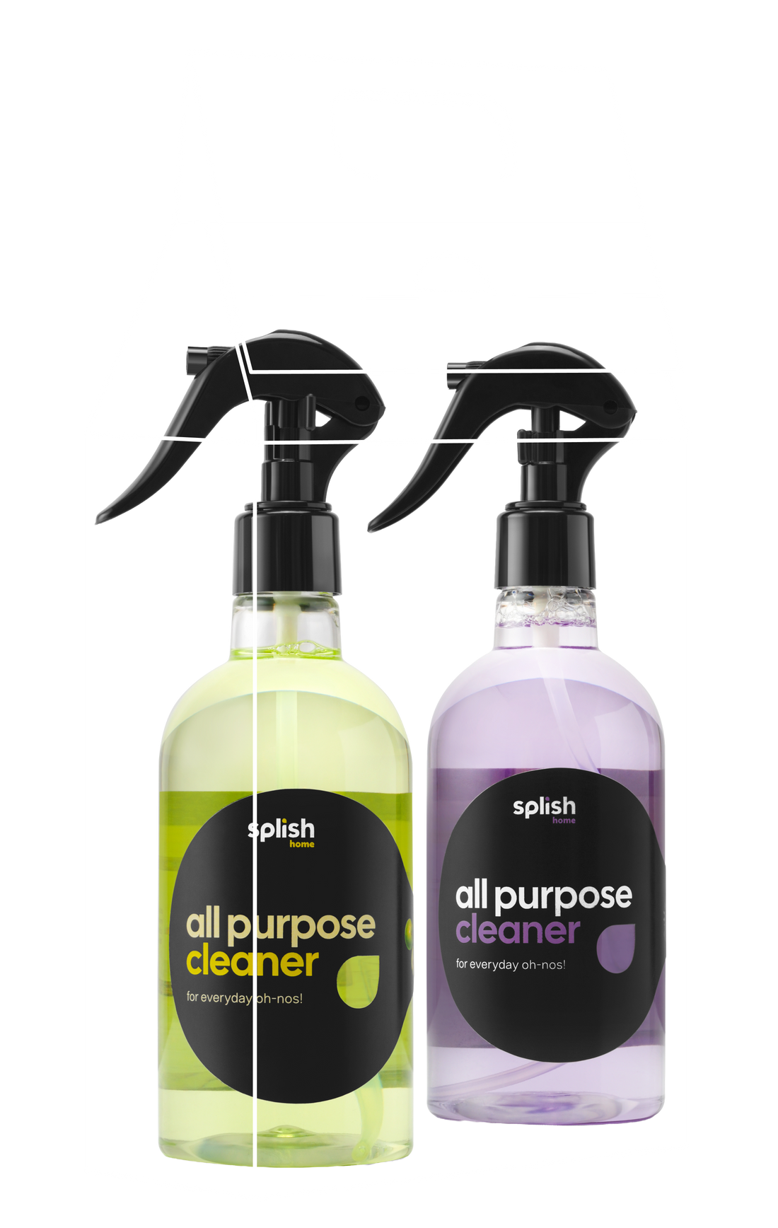 all purpose cleaner · green apple + lavender – spray bottle